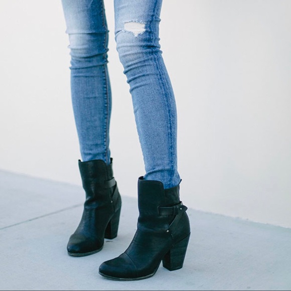 Rag and Bone Kinsey suede booties - Picture 5 of 6